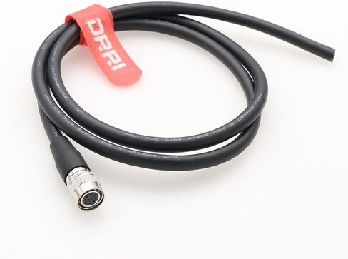 DRRI HR10A-10P-10S 10pin Hirose to Flying Leads High Flex Cable for SFCC CCD Camera (3M) in Saudi Arabia