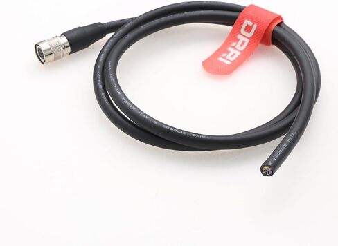 DRRI HR10A-10P-10S 10pin Hirose to Flying Leads High Flex Cable for SFCC CCD Camera (3M) in Saudi Arabia