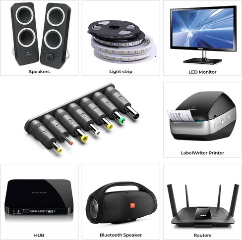 شاحن إمداد الطاقة KFD 48 فولت لـ NETGEAR ProSafe GS108T GS108E GS108 GS110TP GS116Ev2 POE Switch Injector Hoioto ADS-110DL-52-1 480072G HP Aruba Polycom VOIP Swann Hikvision NVR Night Owl DVR in Saudi Arabia