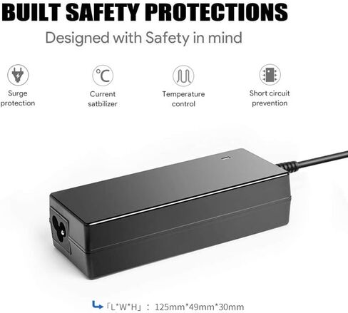 شاحن إمداد الطاقة KFD 48 فولت لـ NETGEAR ProSafe GS108T GS108E GS108 GS110TP GS116Ev2 POE Switch Injector Hoioto ADS-110DL-52-1 480072G HP Aruba Polycom VOIP Swann Hikvision NVR Night Owl DVR in Saudi Arabia