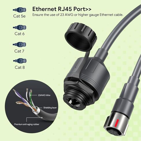 مستطيلة الأقمار الصناعية SPX ذكر إلى RJ45 محول تمديد كابل إيثرنت مع مجموعة IP68 لجهاز الأقمار الصناعية مستطيلة Gen3 in Saudi Arabia
