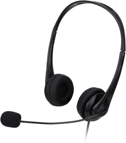SY490MV سماعة رأس سلكية لمركز الاتصال، تحكم سلكي، منفذ USB مع ميكروفون، مشغل هاتف، إلغاء الضوضاء لصناديق الكمبيوتر والهواتف المكتبية in Kuwait