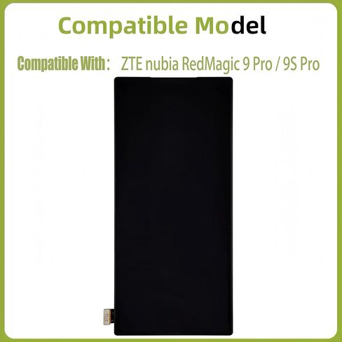 شاشة LCD [مع وظيفة بصمة الإصبع] متوافقة مع ZTE Nubia RedMagic 9 Pro [6.8 بوصة] NX769J شاشة LCD تعمل باللمس مع مجموعة إصلاح in Saudi Arabia