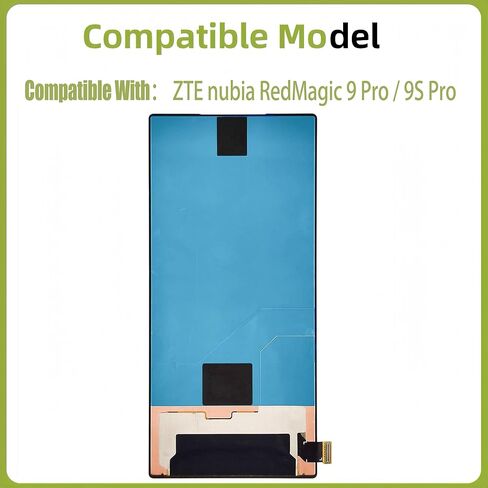 شاشة LCD [مع وظيفة بصمة الإصبع] متوافقة مع ZTE Nubia RedMagic 9 Pro [6.8 بوصة] NX769J شاشة LCD تعمل باللمس مع مجموعة إصلاح in Saudi Arabia