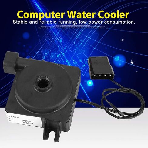 12V Super Silent Water Cooling Pump Computer Water Cooler Brushless DC Motor High Efficiency Low Power Consumption for PC Water Cooling System in Saudi Arabia
