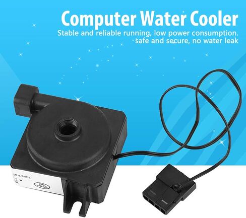 12V Super Silent Water Cooling Pump Computer Water Cooler Brushless DC Motor High Efficiency Low Power Consumption for PC Water Cooling System in Saudi Arabia