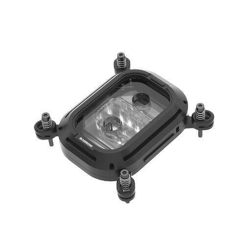 كتلة المياه من سلسلة Barrow Kepler LTHO-04N لوحدة المعالجة المركزية Intel i3 i5 i7 i9 LGA 1700 1200 1156 1155 1151 1150 كتلة مائية نحاسية مع LRC 2.0 5v 3Pin aRGB LED ومحول (أسود) in Kuwait