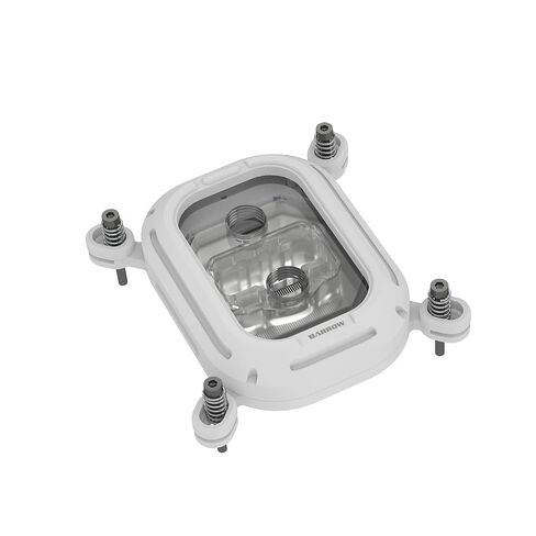 كتلة المياه من سلسلة Barrow Kepler LTHO-04N لوحدة المعالجة المركزية Intel i3 i5 i7 i9 LGA 1700 1200 1156 1155 1151 1150 كتلة مائية نحاسية مع LRC 2.0 5v 3Pin aRGB LED ومحول (أسود) in Kuwait