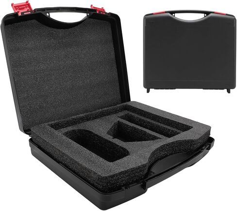 Focket Satellite Travel Box/Cover Shock Proof Hard Box/Cover for Adapter Power Supply Accessories with Kickstand for Outdoor Travel in Saudi Arabia