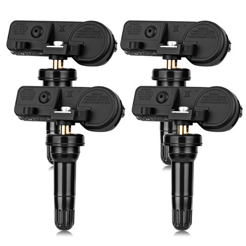 4pcs مستشعر TPMS لمستشعر ضغط الإطارات Chevrolet 315 ميجا هرتز لـ Chevy Silverado لـ GMC Sierra Yukon for Cadillac Tyre Monitoring Sensor Snap-in 13540600،15254101،1592396،43130-85z00 in Kuwait