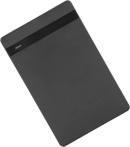 Type C Hard Drive Enclosure Efficient 10Gbps Transmission for Laptop Users, USB3.1 Enclosure for 2TB HDD, Plug and Play Tech Enthusiasts (ABSBlack) (Black) in Saudi Arabia