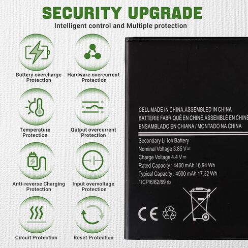 بطارية قابلة للشحن EB-BG736BBE جديدة متوافقة مع هاتف Galaxy Xcover Pro Xcover6 Pro G715F مع الأدوات in Kuwait