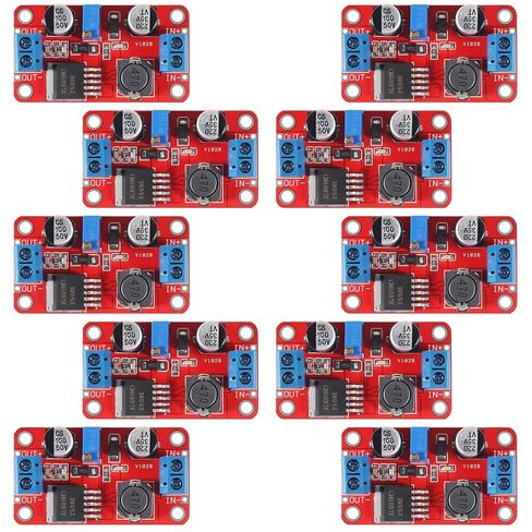10pcs XL6019 5A DC-DC Step-Up Buck Converter Module Adjustable Voltage Regulator 3-35V to 5-40V Output Boost Module XL6019E1 Boost Converter in Saudi Arabia
