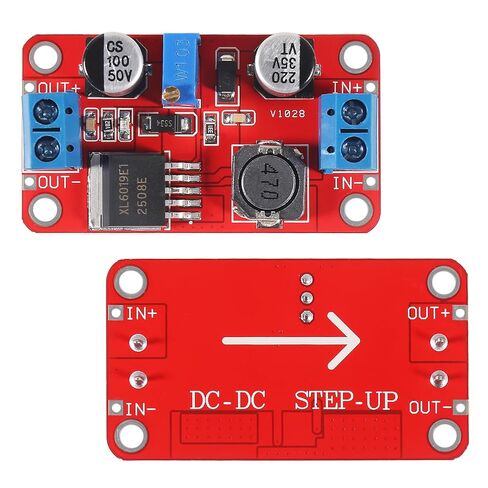 10pcs XL6019 5A DC-DC Step-Up Buck Converter Module Adjustable Voltage Regulator 3-35V to 5-40V Output Boost Module XL6019E1 Boost Converter in Saudi Arabia