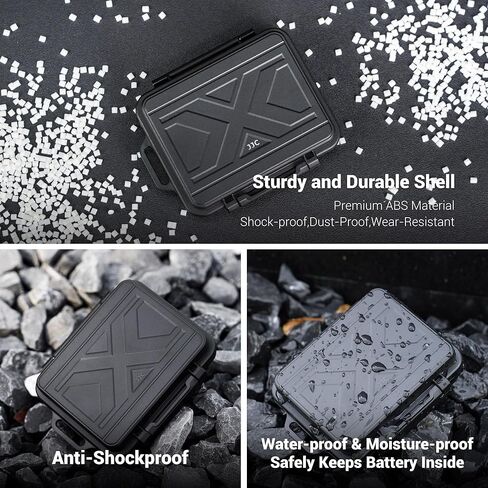 2+3 Slots Camera Battery Memory Card Storage Case in Kuwait