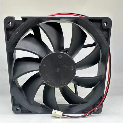 4710KL-04W-B30 تيار مستمر 12 فولت 0.36 أمبير 120 × 120 × 25 ملم مروحة تبريد بسلكين in Kuwait