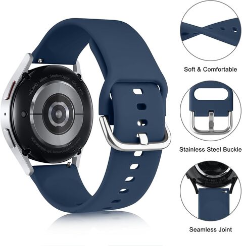 3 Pack Bands for Gabb Watch 3e 3 2 1/Gizmo Watch 3 2 1, Cosmo JrTrack 4/3/2 SE/2/JrTrack Band, 20mm Silicone Waterproof Wrist Strap in Saudi Arabia
