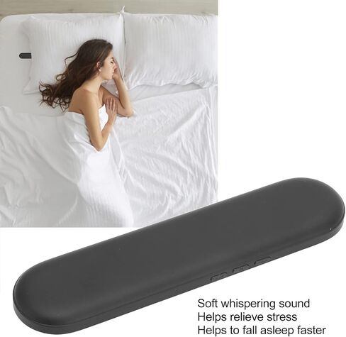 Yoidesu BT Pillow Speaker for Sleeping, IPX3 Mini Bone Conduction Pillow Speaker, Type C BT 5.3 Sleep Headphones for Deep Sleeping, 400mAh (Black) in Kuwait