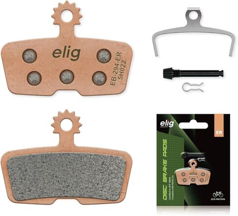ELIG Bike Disc Brake Pads for Avid Sram Code 2011+, Code R (B1), Code RS (A1), Code RSC (A1), Code Stealth 2024+, Guide RE (A1), DB8 2023+, G2 RE | MTB/eMTB/All Mountain/Downhill/Trail/Enduro in Saudi Arabia