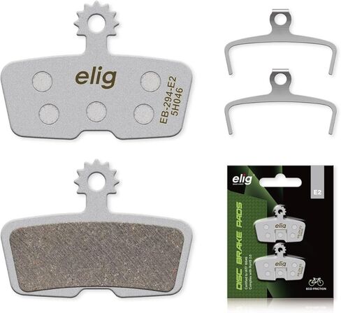 ELIG Bike Disc Brake Pads for Avid Sram Code 2011+, Code R (B1), Code RS (A1), Code RSC (A1), Code Stealth 2024+, Guide RE (A1), DB8 2023+, G2 RE | MTB/eMTB/All Mountain/Downhill/Trail/Enduro in Saudi Arabia