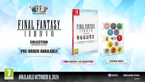 سكوير انيكس فاينل فانتسي I-VI Collection Anniversary Edition (بلاي ستيشن 4) in Saudi Arabia