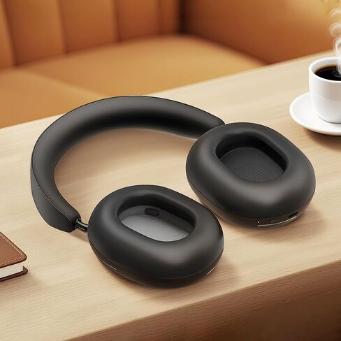 استبدال وسائد الأذن لسماعات Sonos Ace اللاسلكية فوق الأذن - وسائد أذن من الجلد البروتيني الناعم مع إسفنج عالي الكثافة in Kuwait