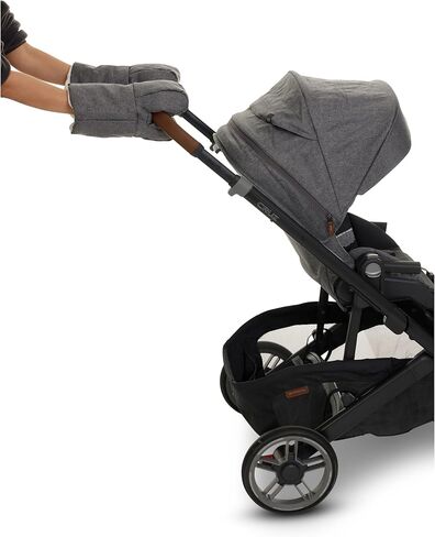 قفازات واقية لليد لعربة الأطفال الشتوية، مجموعة مكونة من قطعتين، متوافقة مع UPPAbaby Vista وCruz وRumbleSeat وRidge & Minu (V2 وV3)، مقاومة للماء، قطيفة للغاية، مناسبة عالميًا in Kuwait