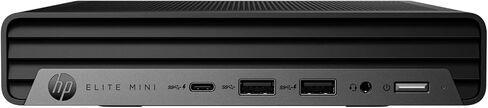 كمبيوتر مكتبي HP Elite Mini 800 G9 - Intel Core i7 الجيل الرابع عشر i7-14700T - تقنية vPro - 32 جيجابايت - 512 جيجابايت SSD - سطح مكتب صغير - شريحة Intel Q670 - Windows 11 Pro - Intel UHD Graphics 770 DDR5 SDRAM - in Saudi Arabia