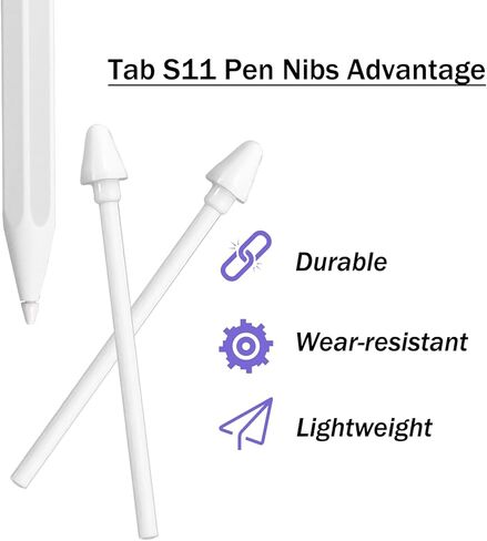 5 Pack Tab S11 S Pen Nibs Replacement for Samsung Galaxy Tab S11 Stylus,Galaxy Tab S11 Ultra S Pen Replacement Tips Compatible with Galaxy Tab S11 Ultra S Pen with Tweezer in Saudi Arabia