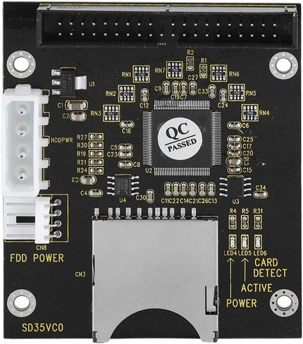 محول plplaaoo إلى IDE محول عالي السرعة قابل للتشغيل يحول بطاقة TF إلى 2.5 بوصة IDE 40Pin ذكر للكمبيوتر المحمول والكمبيوتر مجموعة ترقية الحجم 67 × 65 × 10 مم in Saudi Arabia