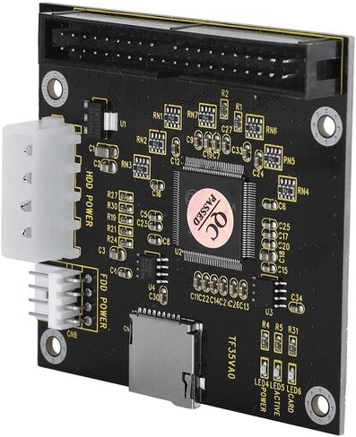 محول plplaaoo إلى IDE محول عالي السرعة قابل للتشغيل يحول بطاقة TF إلى 2.5 بوصة IDE 40Pin ذكر للكمبيوتر المحمول والكمبيوتر مجموعة ترقية الحجم 67 × 65 × 10 مم in Saudi Arabia