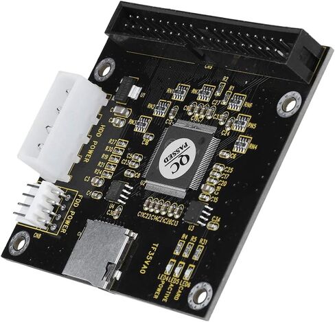 محول plplaaoo إلى IDE محول عالي السرعة قابل للتشغيل يحول بطاقة TF إلى 2.5 بوصة IDE 40Pin ذكر للكمبيوتر المحمول والكمبيوتر مجموعة ترقية الحجم 67 × 65 × 10 مم in Saudi Arabia