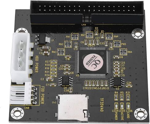 محول plplaaoo إلى IDE محول عالي السرعة قابل للتشغيل يحول بطاقة TF إلى 2.5 بوصة IDE 40Pin ذكر للكمبيوتر المحمول والكمبيوتر مجموعة ترقية الحجم 67 × 65 × 10 مم in Saudi Arabia