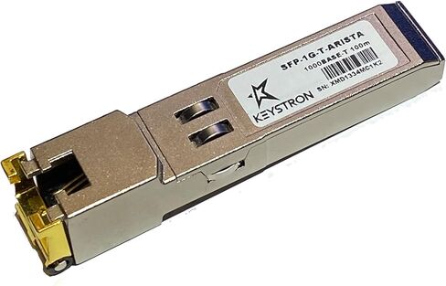SFP-1G-T جهاز إرسال واستقبال متوافق مع Arista SFP 1000base-T SFP-RJ45 XVR-00007-02 in Kuwait