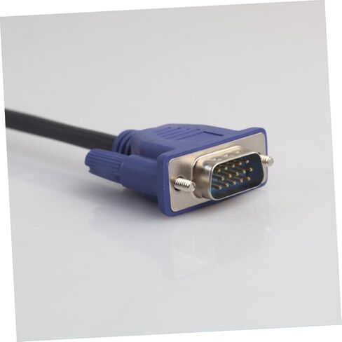 كابل فيديو سلك كمبيوتر طويل من TEHAUX كابل Vga إلى Vga RGB لدعم الشاشة عالية الدقة in Saudi Arabia