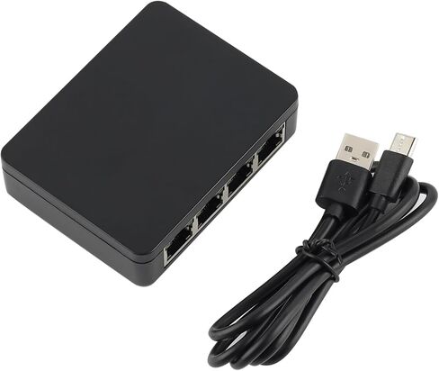 1 to 4 RJ45 Ethernet Splitter Gigabit RJ45 Network Splitter Adapter with Cable in Saudi Arabia