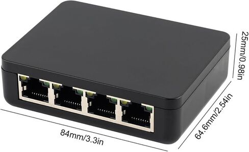 1 to 4 RJ45 Ethernet Splitter Gigabit RJ45 Network Splitter Adapter with Cable in Saudi Arabia