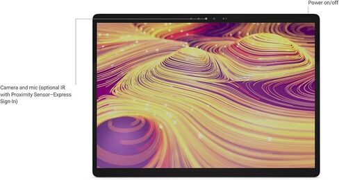 كمبيوتر لوحي ديل لاتيتيود 7320، شاشة 13.3 بوصة فل اتش دي، معالج انتل كور i5-1140G7، رام 16 جيجا، 256 جيجا NVMe SSD، كاميرا ويب، ثاندربولت، ويندوز 11 برو (متجدد)، فضي in Kuwait