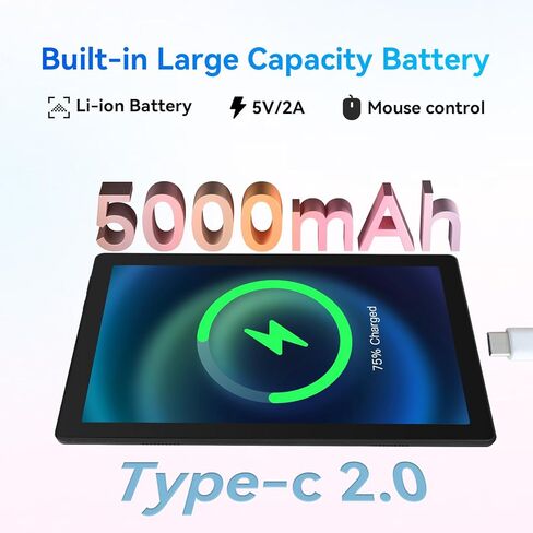 تابلت Android 14، ثماني النواة 10 بوصة، 8 جيجابايت + 64 جيجابايت (قابل للتوسيع حتى 1 تيرابايت)، تابلت أندرويد مع بلوتوث 5.3، واي فاي 6، كاميرا مزدوجة، 5 ميجابكسل + 8 ميجابكسل، معرف الوجه، 4G لاسلكي (أسود) in Kuwait