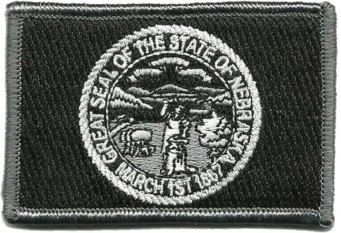 Tactical State Patch - Nebraska - Coyote Tan in Saudi Arabia