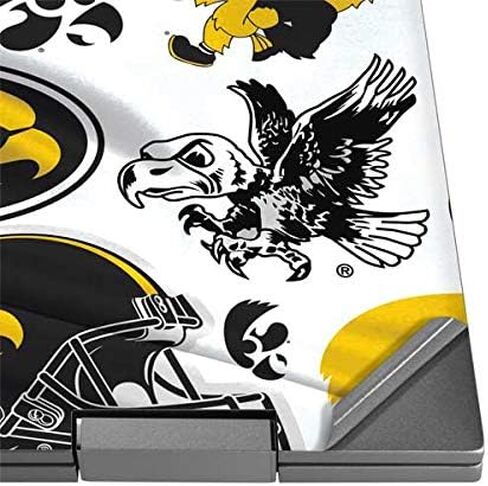 ملصق Skinit للكمبيوتر المحمول متوافق مع HP Envy x360 Convertible 15-ed0047nr (2020) - تصميم نمط Iowa Hawkeyes المرخص رسميًا in Kuwait