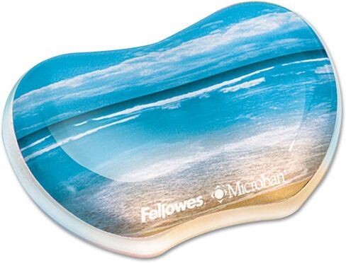 Fellowes Photo Gel Utility Wrist Rest with Microban Protection, Sandy Beach (9179501) in Saudi Arabia