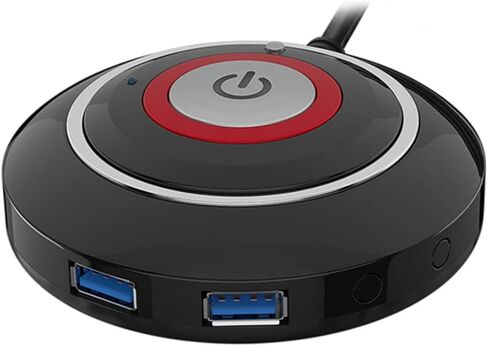 Veemoon إعادة تعيين زر الضغط على كابل USB لحالة الكمبيوتر وزر الطاقة وإعادة تعيين حالة الكمبيوتر المكتبي USB in Kuwait