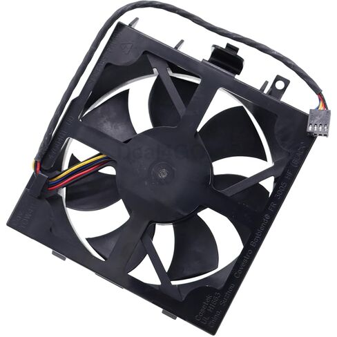 Deal4GO مروحة تبريد الهيكل الأمامي أو العلوي مع حامل HHCM0 J9VTG بديلة لـ Dell Alienware Aurora R5 R6 R7 R8 R9 R10 R11 R12 Precision 3640 3630 in Kuwait