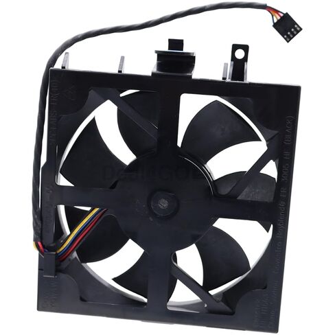 Deal4GO مروحة تبريد الهيكل الأمامي أو العلوي مع حامل HHCM0 J9VTG بديلة لـ Dell Alienware Aurora R5 R6 R7 R8 R9 R10 R11 R12 Precision 3640 3630 in Kuwait