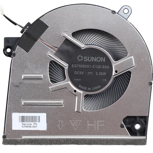 New CPU and GPU Cooling Fan for HP Laptop N76696-001 N76697-001 EG75050S1-C110-S9A EG75050S1-C120-S9A DC5V 2.50W in Saudi Arabia