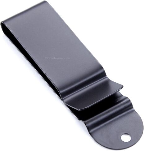 Universal Metal Belt Clips - (Fits 1.75 inch Belts) – (Polished or Black Finish) – Replacement Steel Clip Holders for Holsters, Sheaths, Cell Phone Cases, Etc. in Saudi Arabia