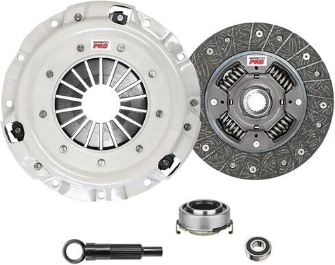 مجموعة القابض ClutchMaxPRO شديدة التحمل OEM مع دولاب الموازنة متوافق مع 1990 1991 1992 1993 Mazda MX-5 MIATA 1.6L B6ZE (CP10036HDFW-CK) in Saudi Arabia
