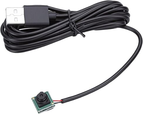 وحدة كاميرا USB EBTOOLS 2 ميجابكسل، كاميرا ويب بزاوية عريضة 1080 بكسل عالية الدقة مع عرض 180 درجة وحساسية منخفضة للضوء، لبث مكالمات الفيديو بالكمبيوتر in Kuwait