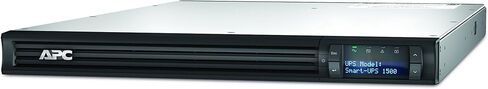 APC Smart-UPS, Line Interactive, 1500VA, Rackmount 1U, 230V, 4x IEC C13 outlets, SmartSlot, AVR, LCD - 1U Rack-mountable - 4 Hour Recharge - 5 Minute Stand-by - 230 V Input - 230 V AC Output - Sine Wa in Saudi Arabia